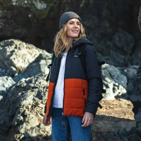 Jackpine Recycled Insulated Jacket - Rust/Black