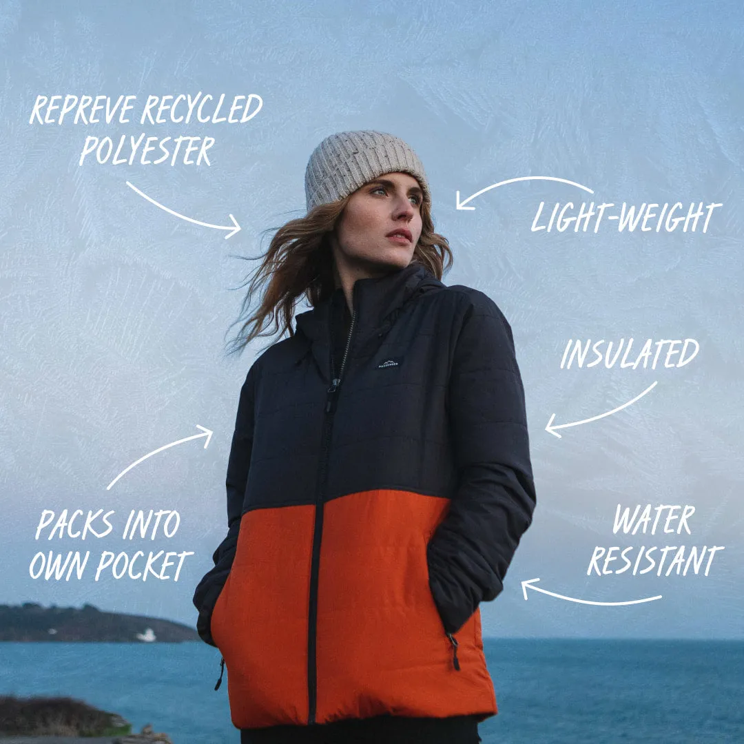 Jackpine Recycled Insulated Jacket - Rust/Black