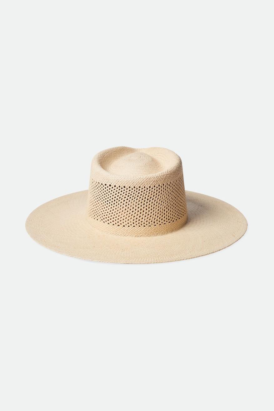 Jo Panama Straw Rancher - Catalina Sand