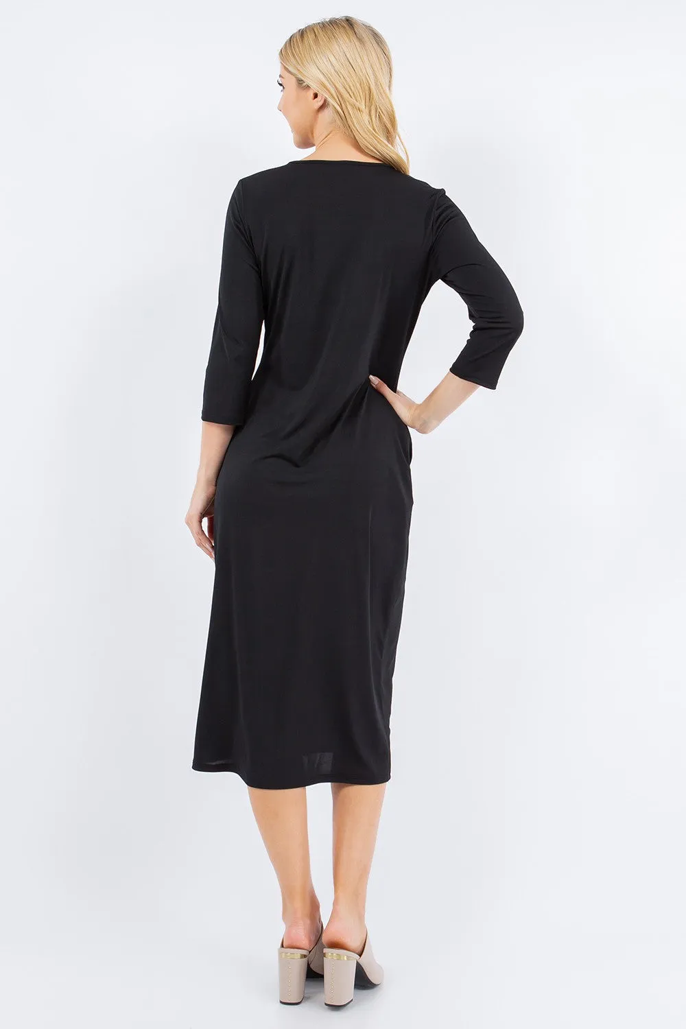 Joy Layering Dress-Black