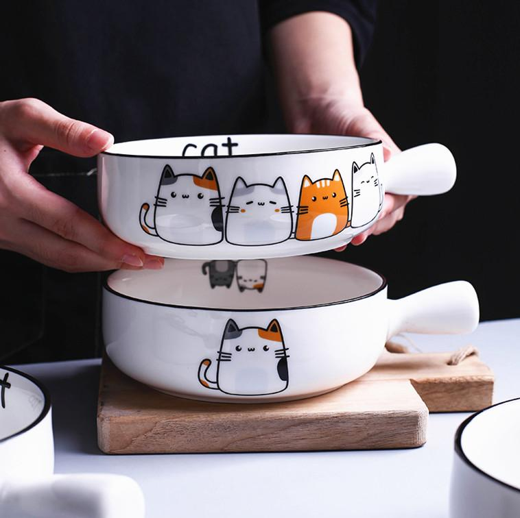 Kawaii Lovely Cats Bowl AD210206