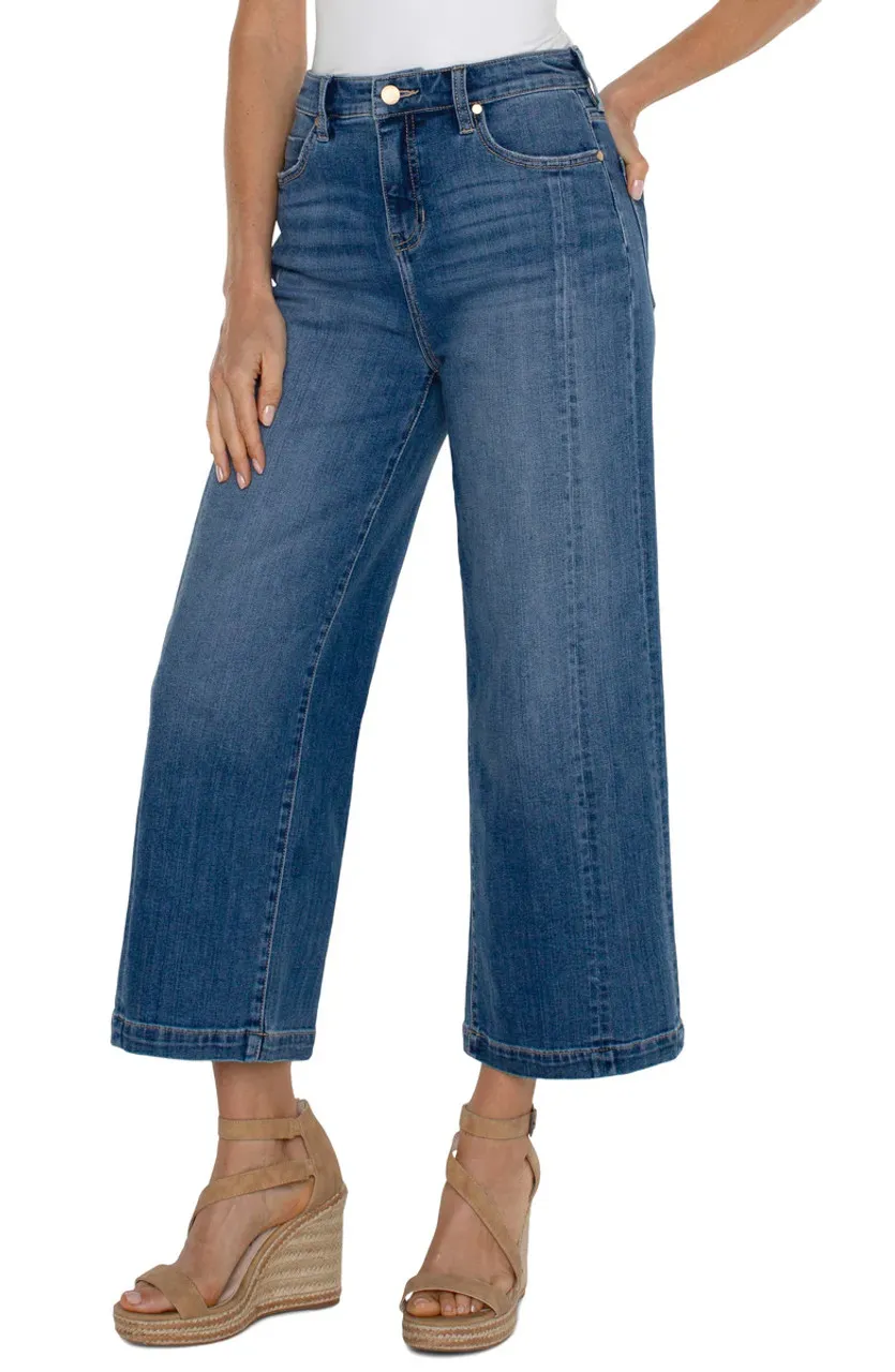 Liverpool Hi-Rise Wide Leg Jeans