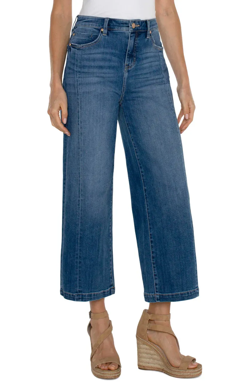 Liverpool Hi-Rise Wide Leg Jeans