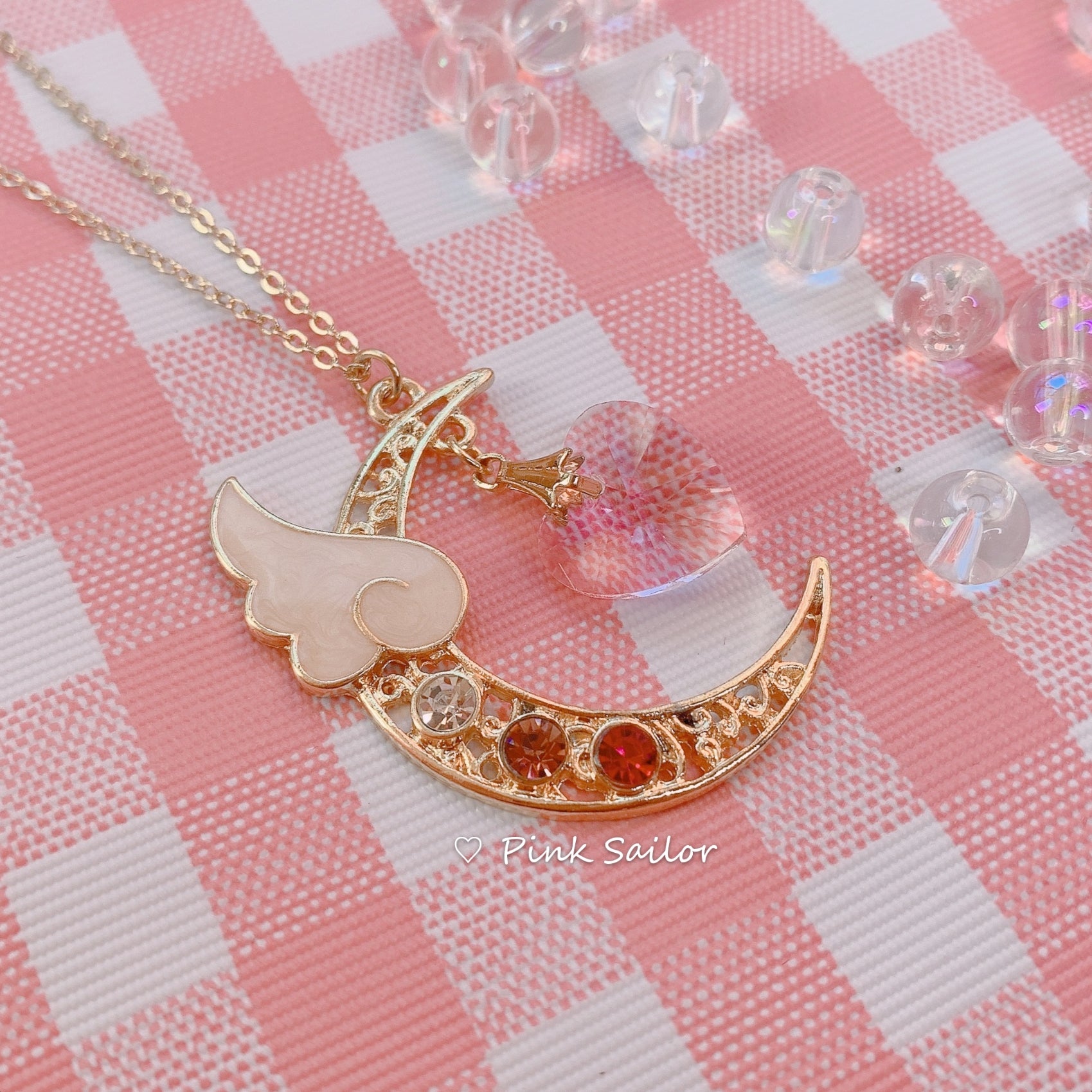 Lolita Moon Wings Nacklace AD12798