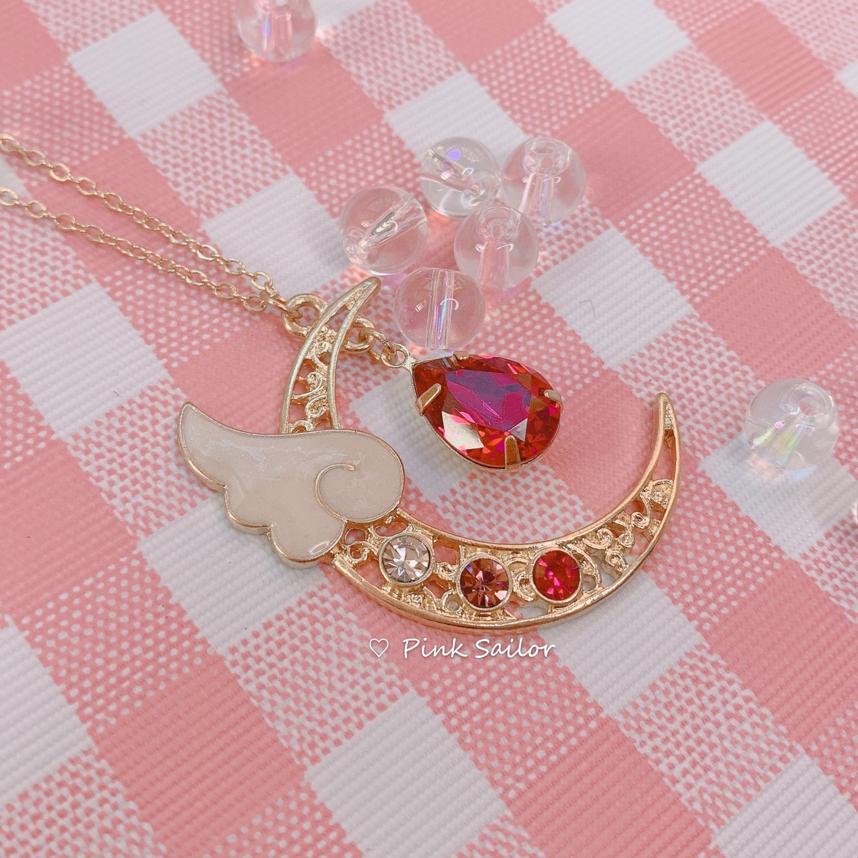 Lolita Moon Wings Nacklace AD12798