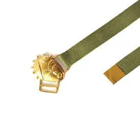 Loza Maleombho Nylon one-size-fits belt with gold plated closure SOBA BELT