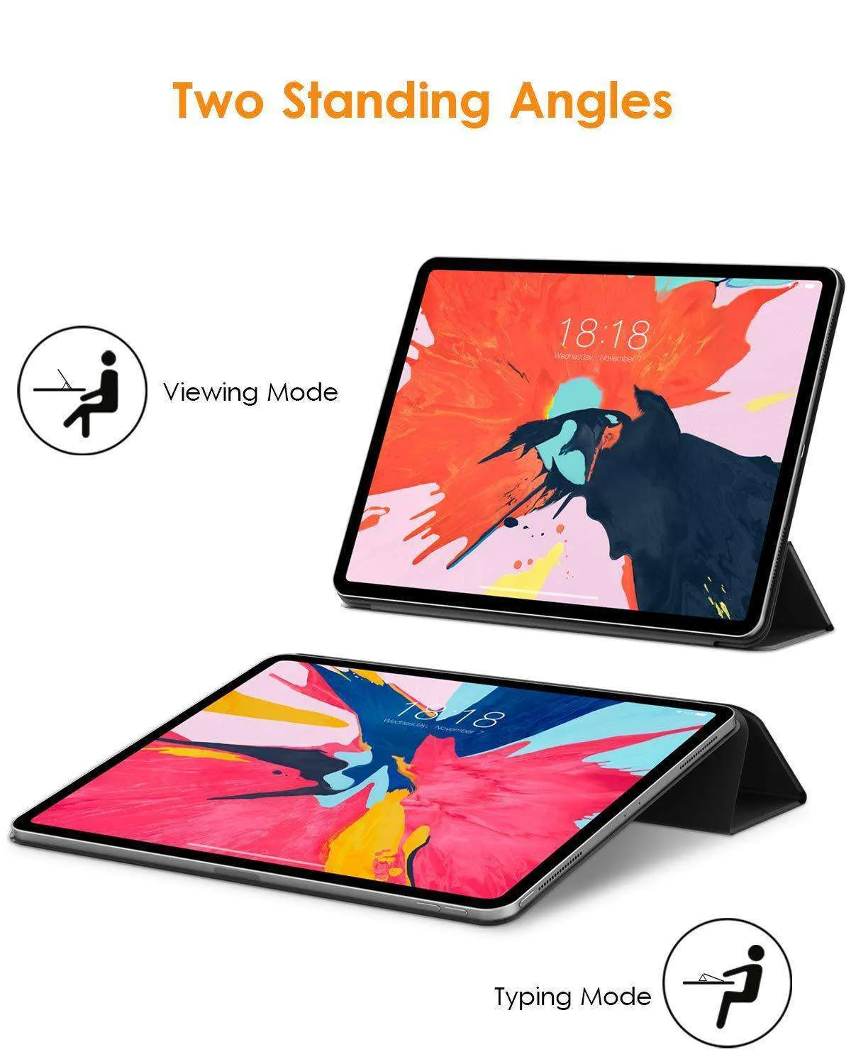 Magnetic Origami Smart Cover for iPad Pro 11-inch, 1st Gen (2018)