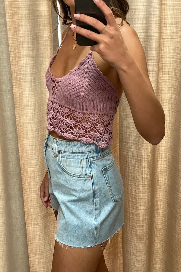 Maya Top Lilac