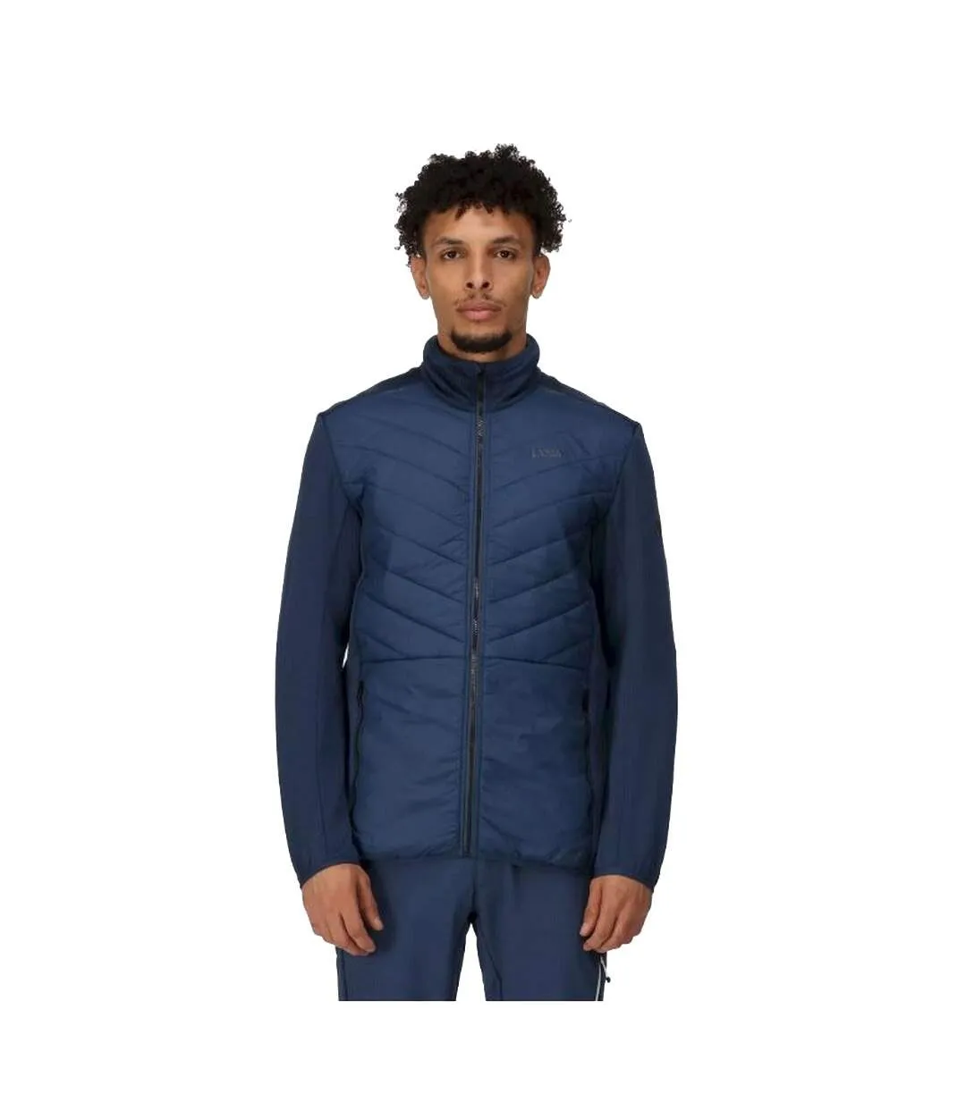 Mens clumber hybrid iii padded jacket admiral blue Regatta