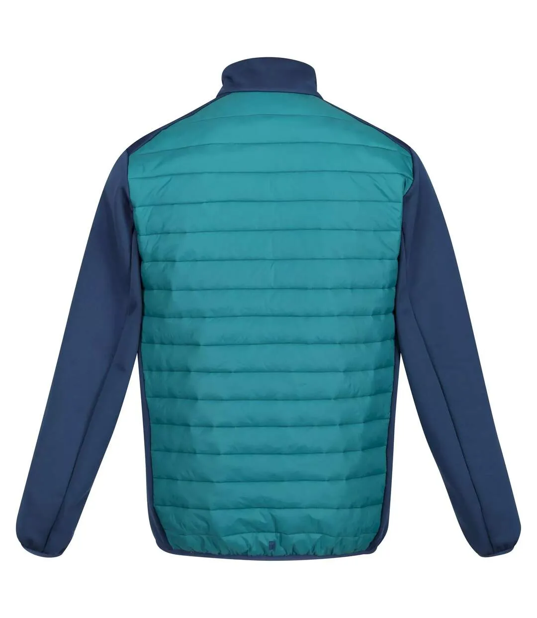 Mens clumber iii insulated hybrid jacket pacific green/admiral blue Regatta