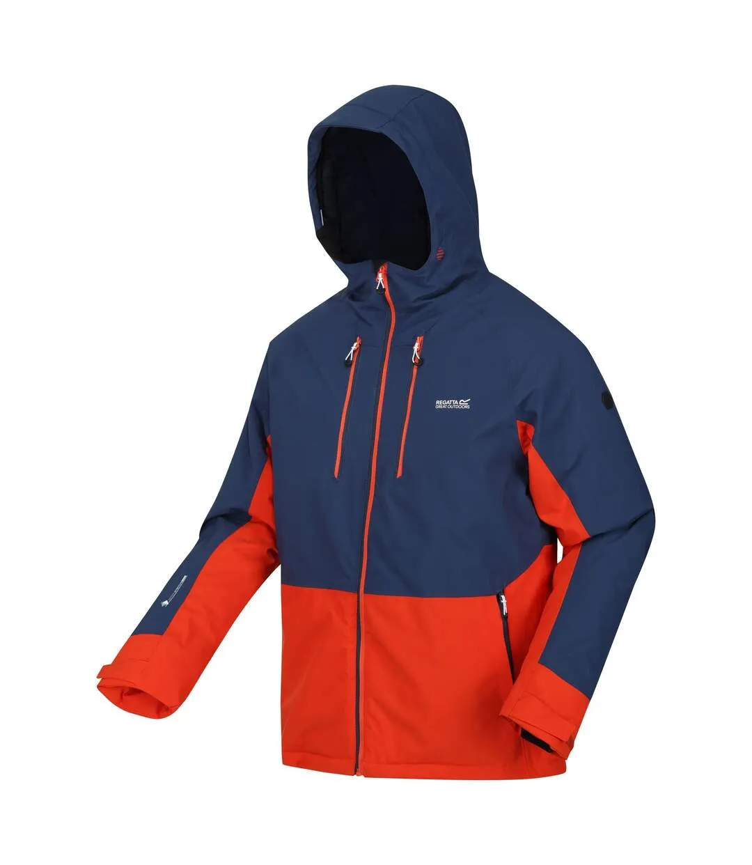 Mens highton iii stretch padded jacket admiral blue/rusty orange Regatta