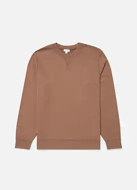 Men's Loopback Sweatshirt in Dark Sand