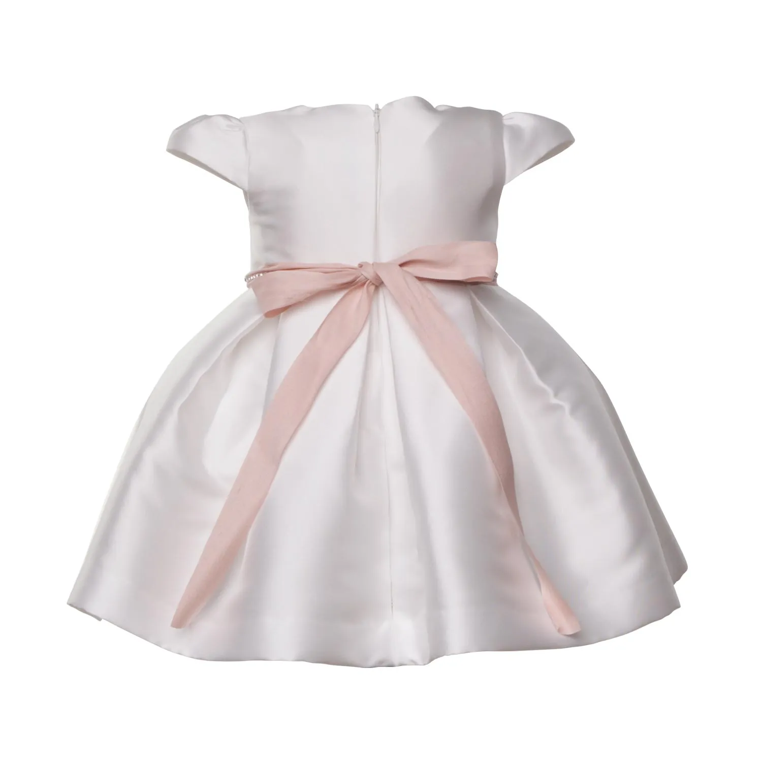 Mimilú Baby Girl White Ceremony Dress