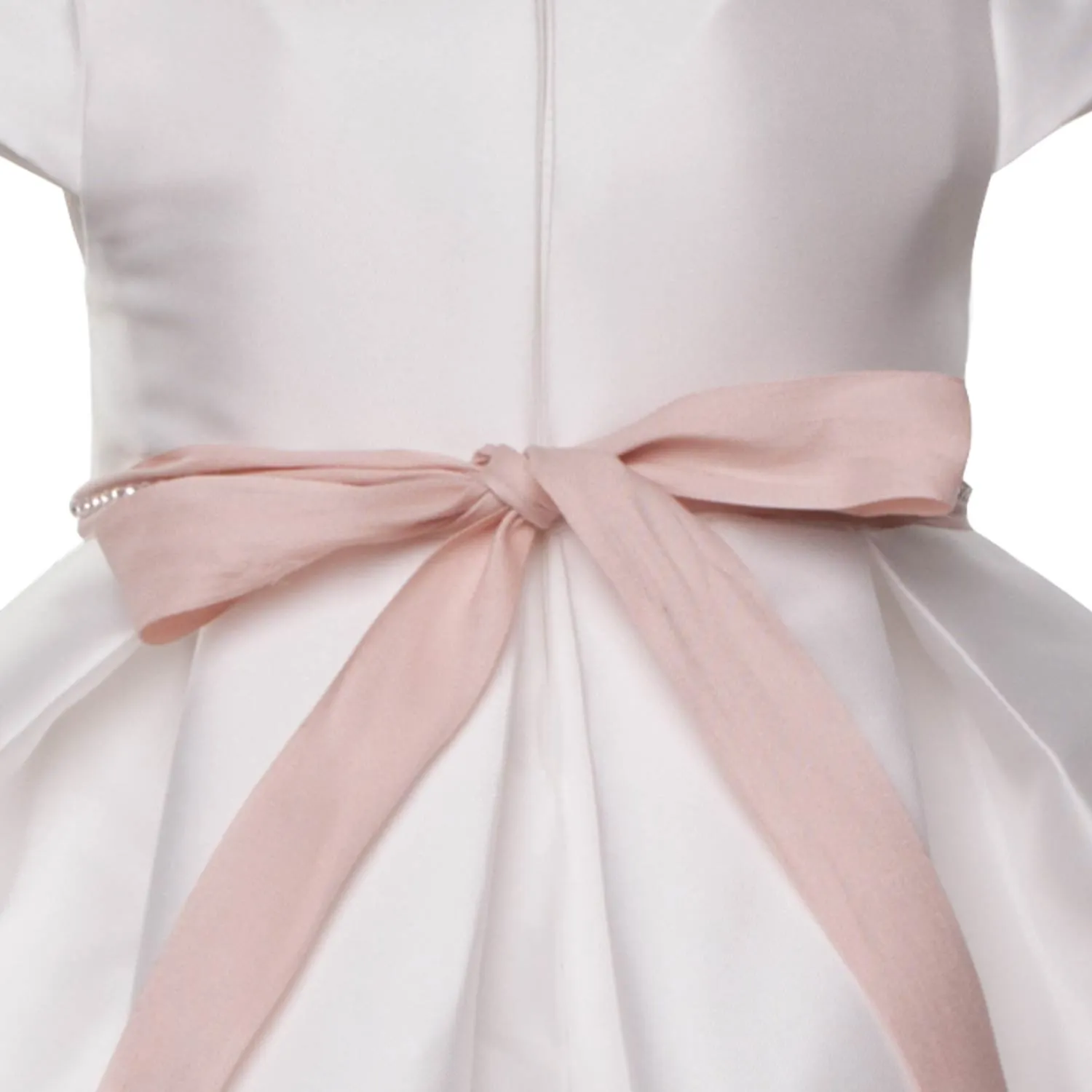 Mimilú Baby Girl White Ceremony Dress