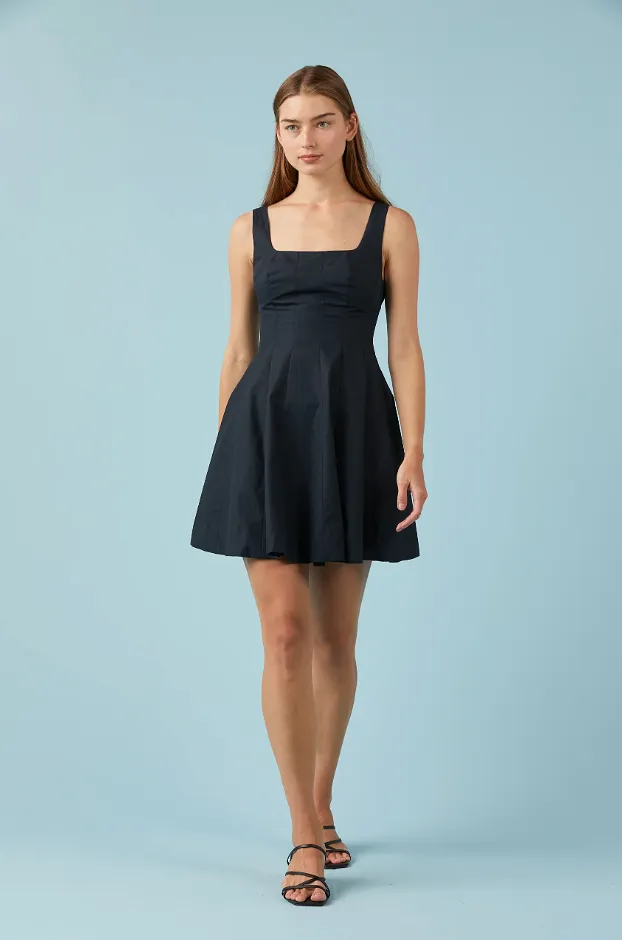 Mini Poplin Dress