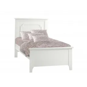 Natart Bella Classic Twin Bed 39'' Linen White