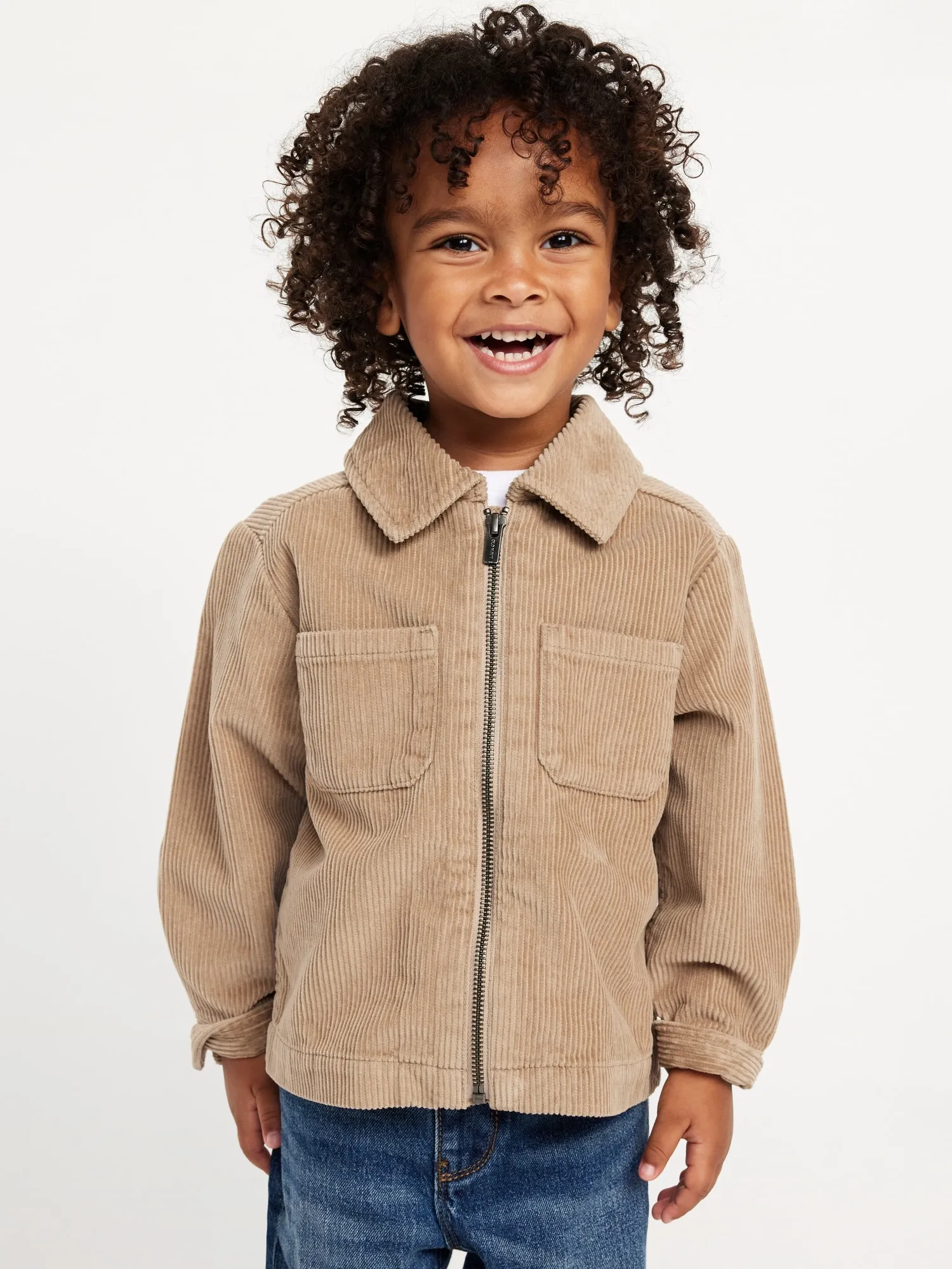 Old Navy Corduroy Utility Zip-Front Jacket for Toddler Boys