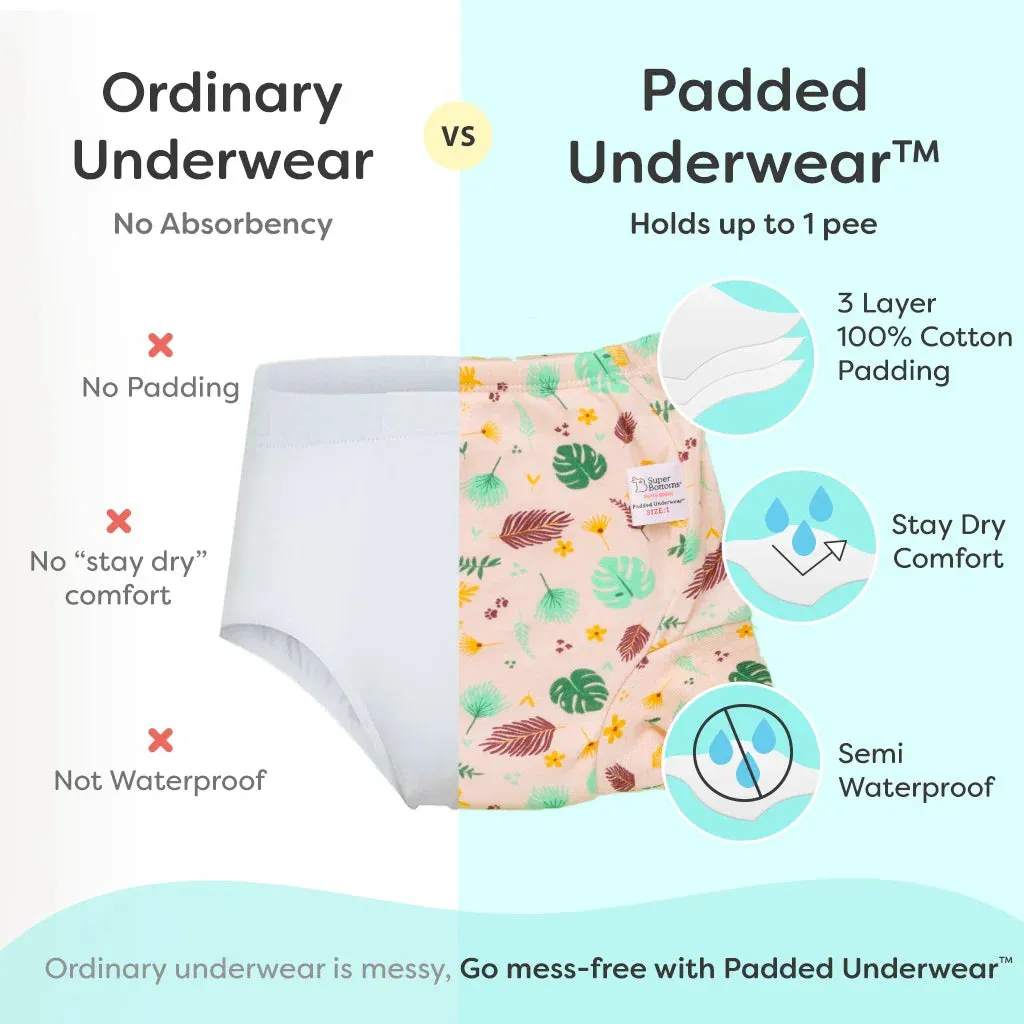 Padded Underwear - Pack of 1 (No Print Choice)