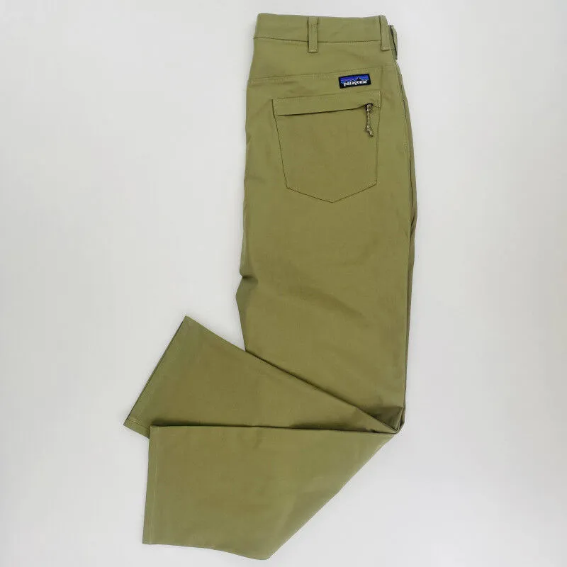 Patagonia  M'S Warp Knit 5 Pocket Pants - Pantaloni di seconda mano - Uomo - Verde oliva - 42