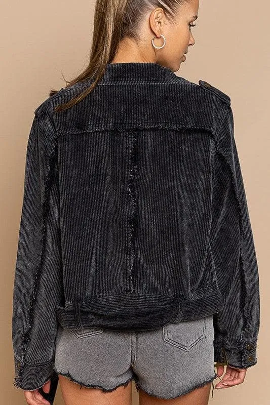 POL Corduroy Rider Jacket