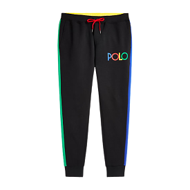 Polo Ralph Lauren Logo Double-Knit Jogger Pant (Black)