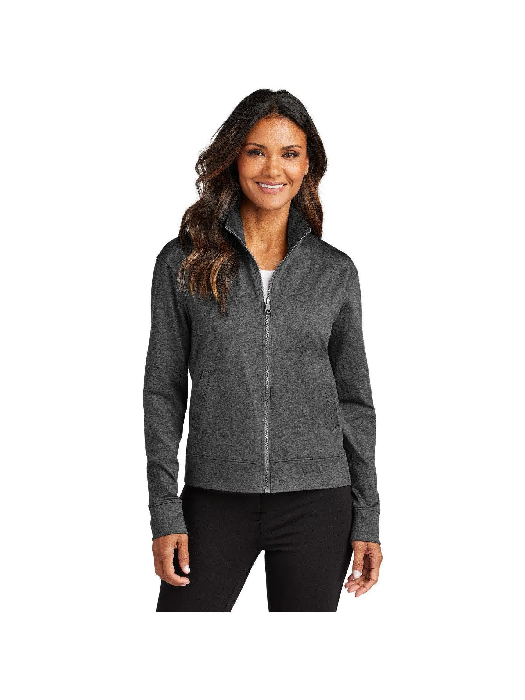 Port Authority Ladies C-FREE Double Knit Full-Zip