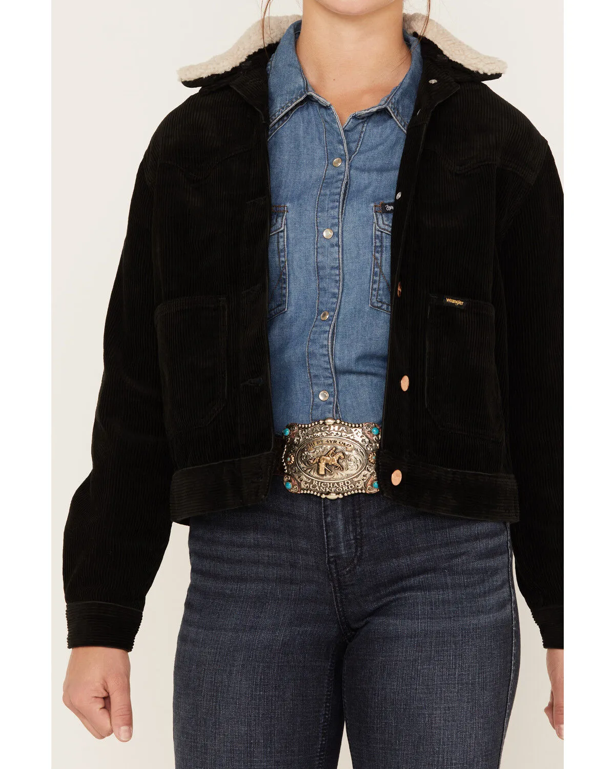 Product Name:  Wrangler Women's Corduroy Western Ranch Jacket