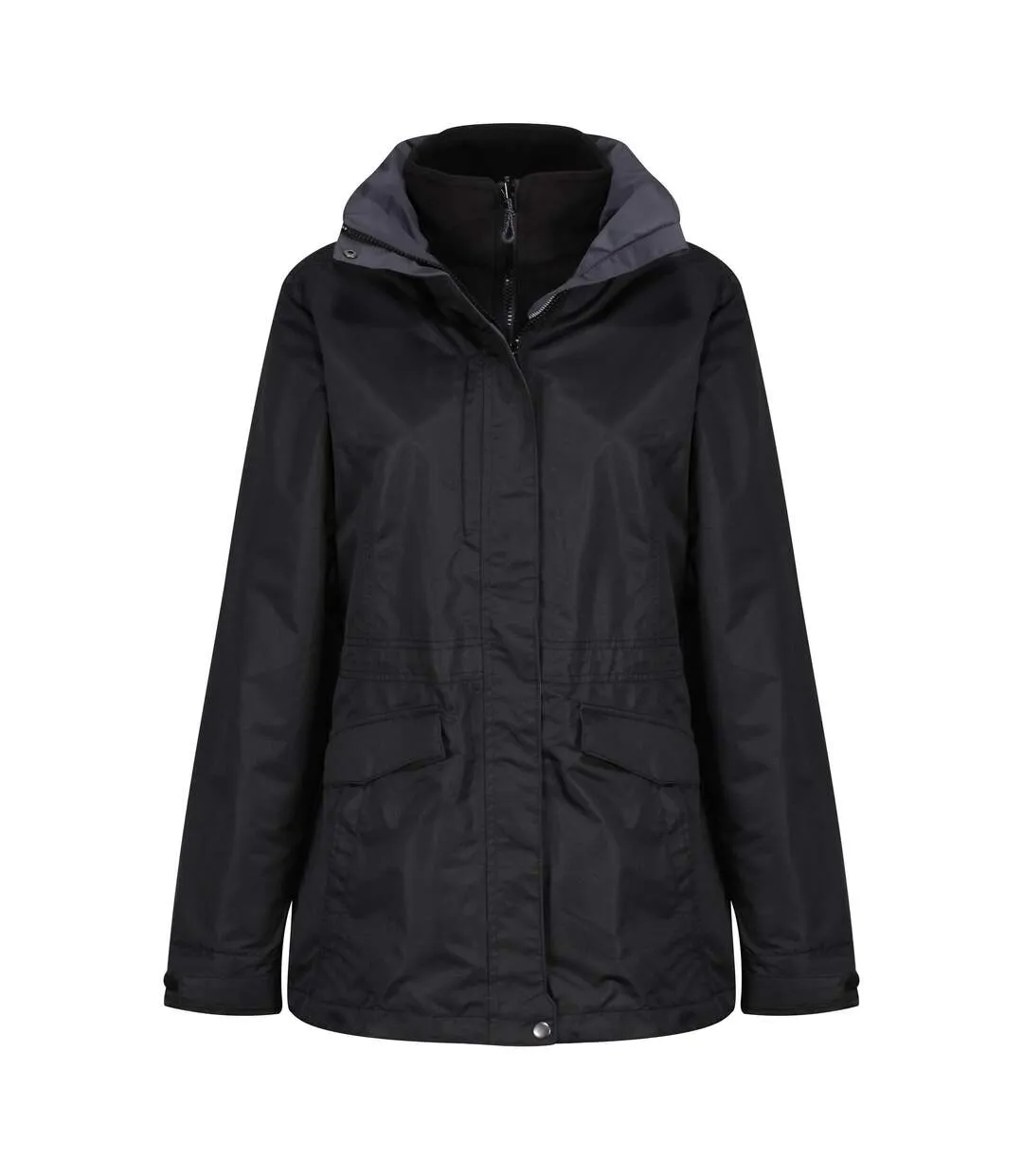 Regatta Womens/Ladies Benson III 3-in-1 Breathable Jacket (Black/Black) - UTPC3308