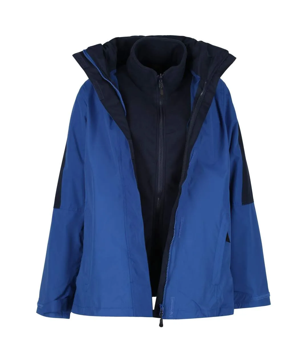 Regatta Womens/Ladies Defender III 3-In-1 Jacket  (Waterproof & Windproof) (Royal Blue/ Navy) - UTRW1193