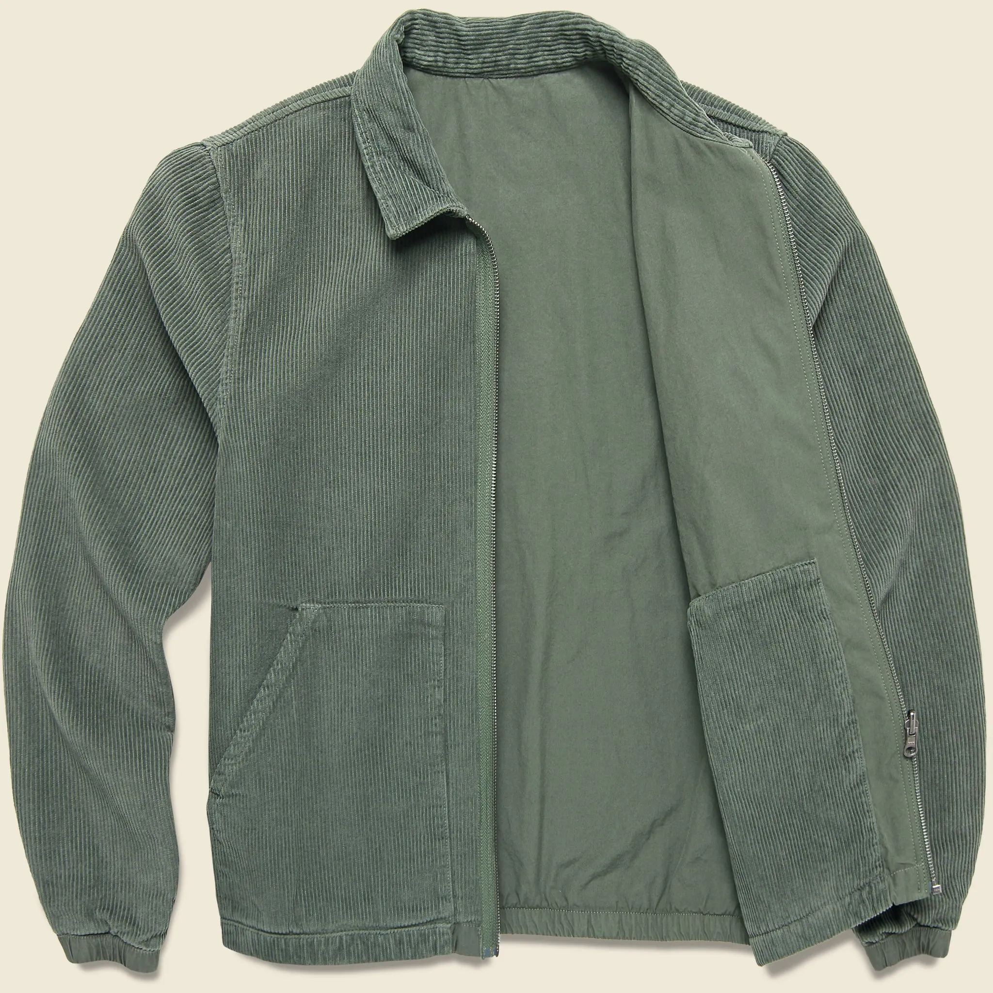 Reversible Corduroy Jacket - Basil