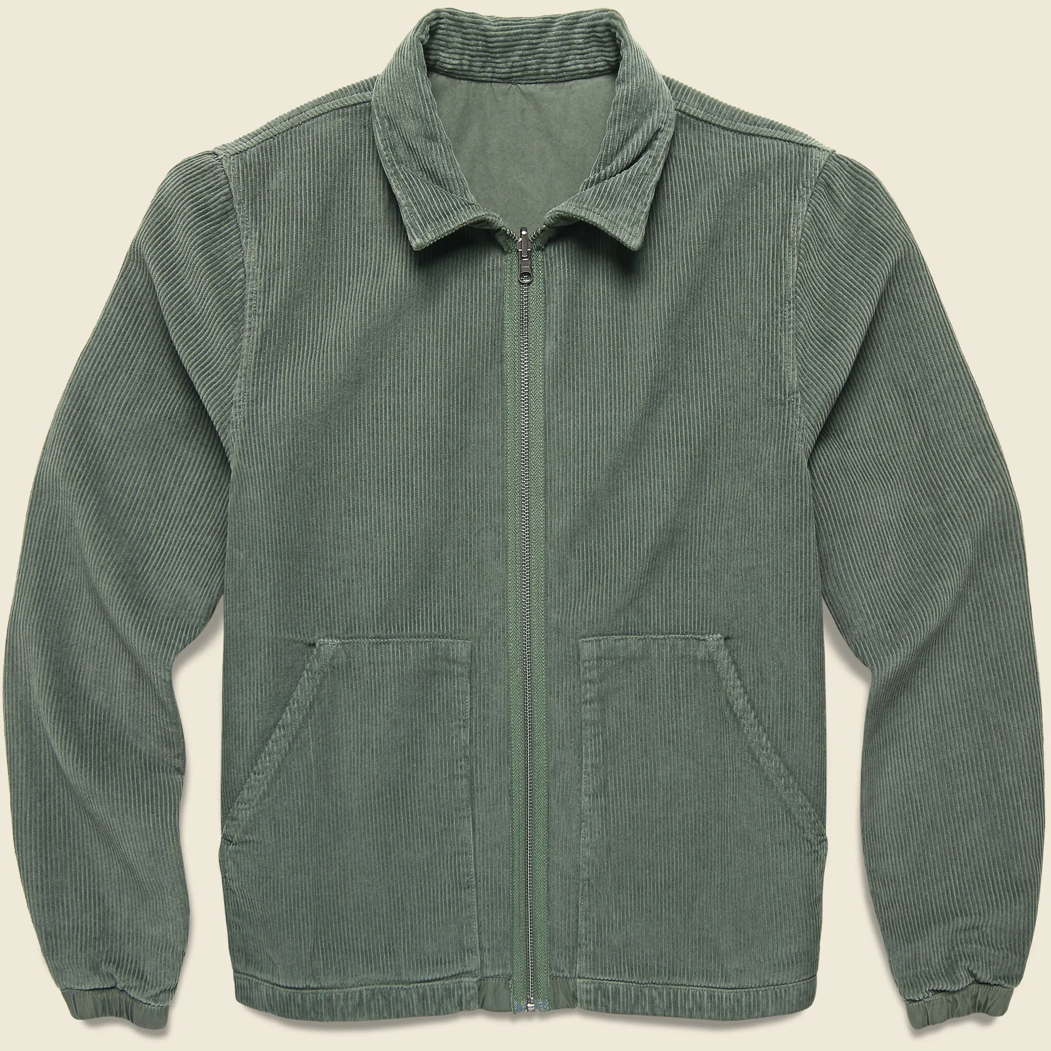 Reversible Corduroy Jacket - Basil