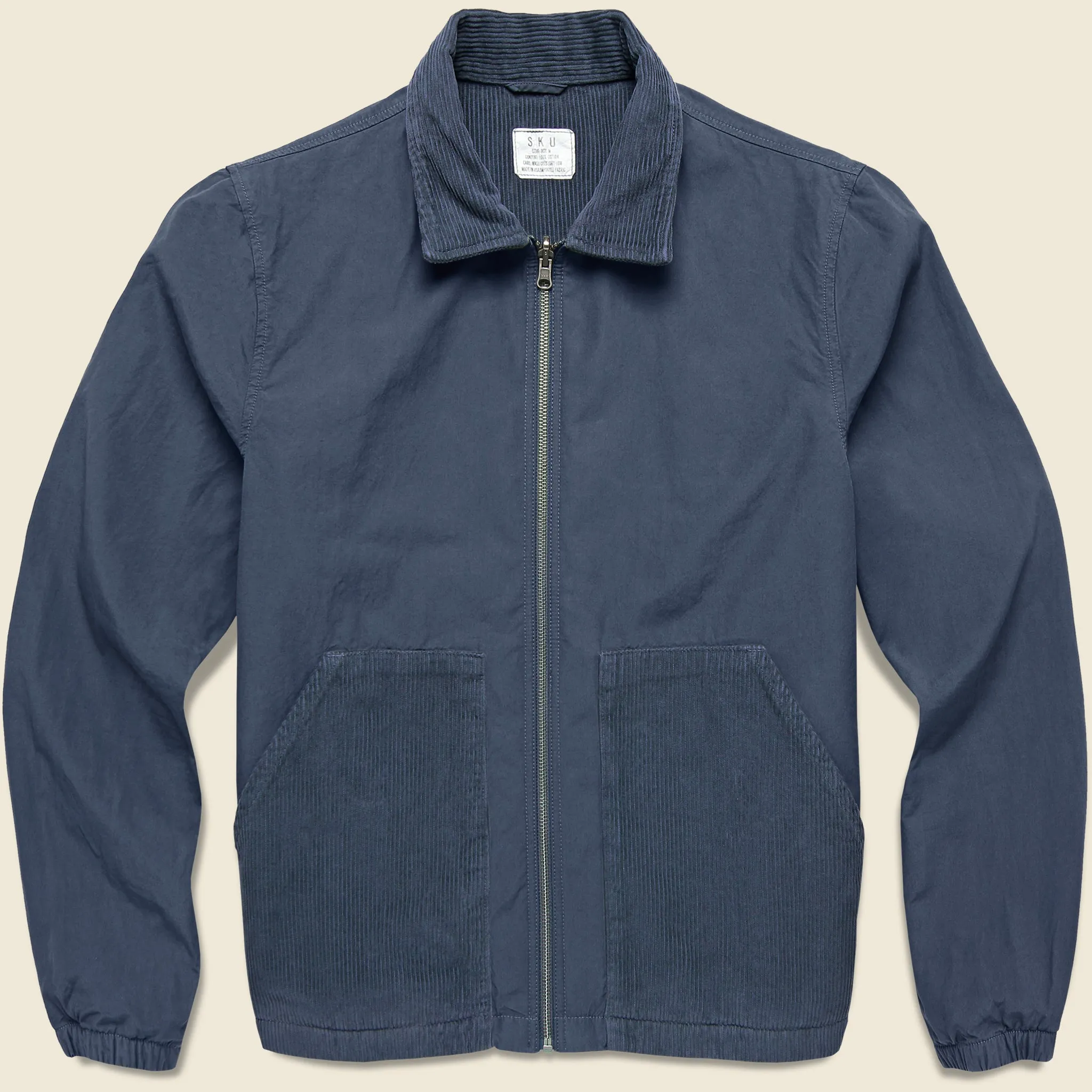 Reversible Corduroy Jacket - Marine