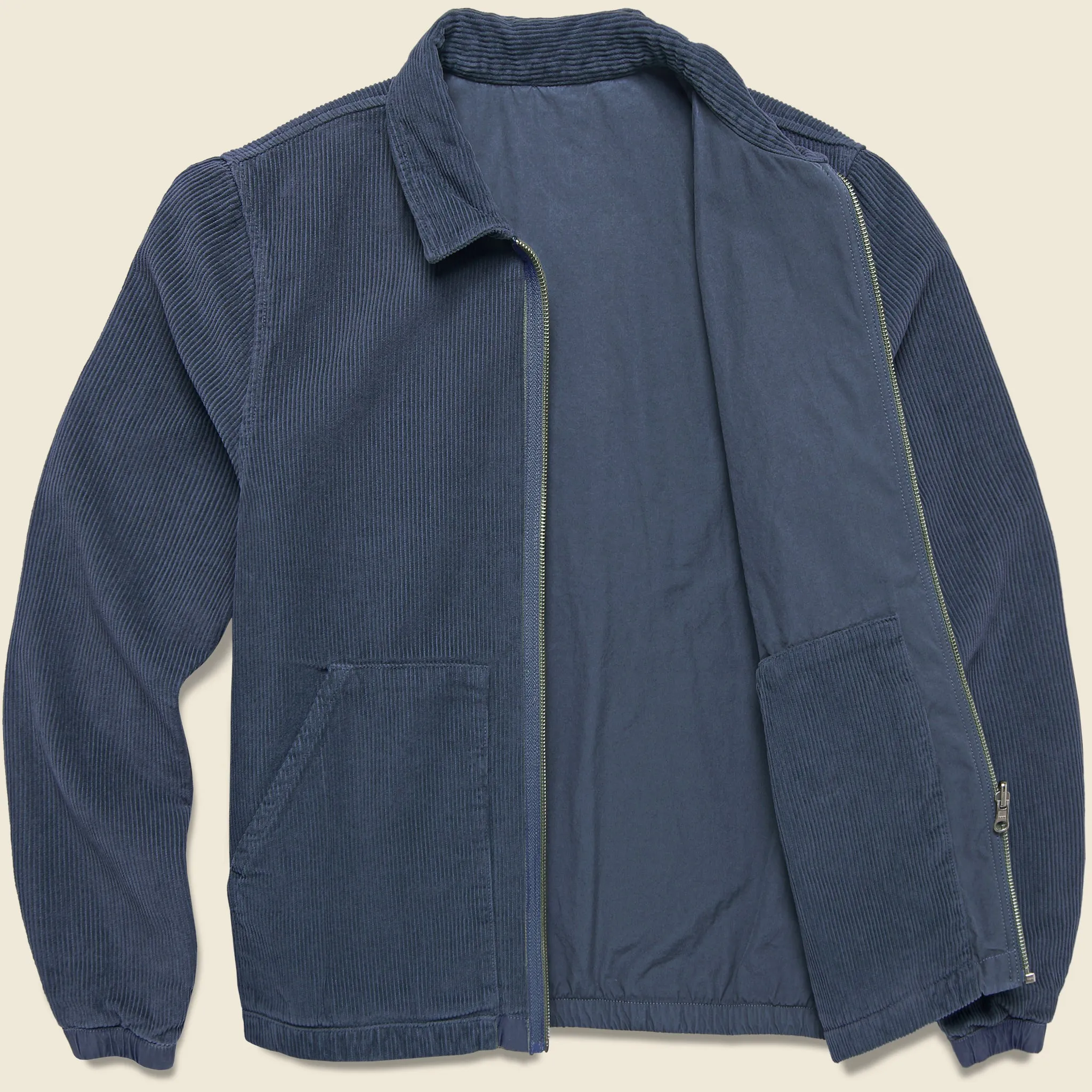 Reversible Corduroy Jacket - Marine