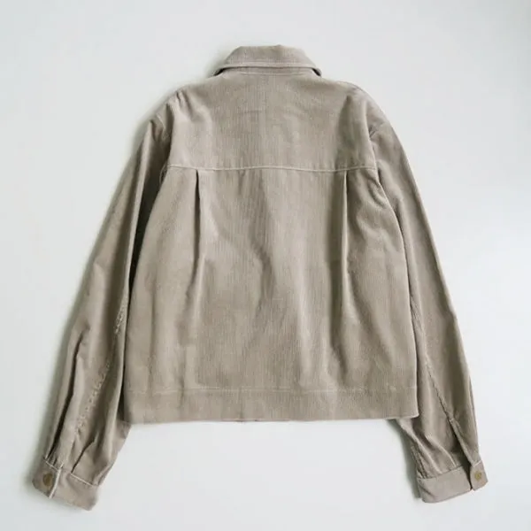 SALE 30%OFF ! 【Graphpaper/グラフペーパー】Suvin Corduroy Short Jacket