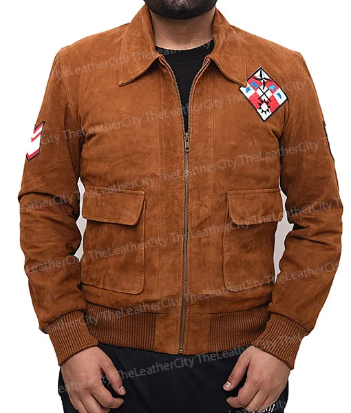 Shenmue III Ryo Hazuki (Corey Marshall) Brown Leather Jacket - TheLeatherCity