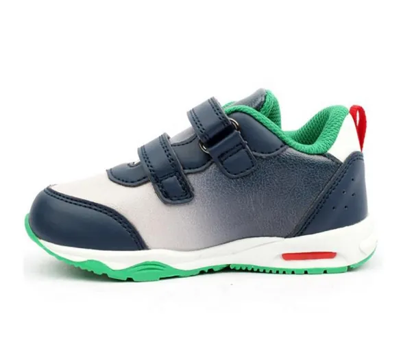 SNEAKERS  PRIMIGI BAMBINO AVANT NAPPA PU NAVY//GRIGIO 4953111