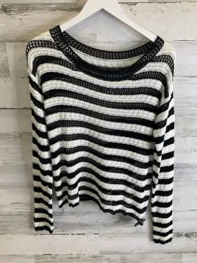 Sweater By Alice + Olivia In Black & White, Size: M