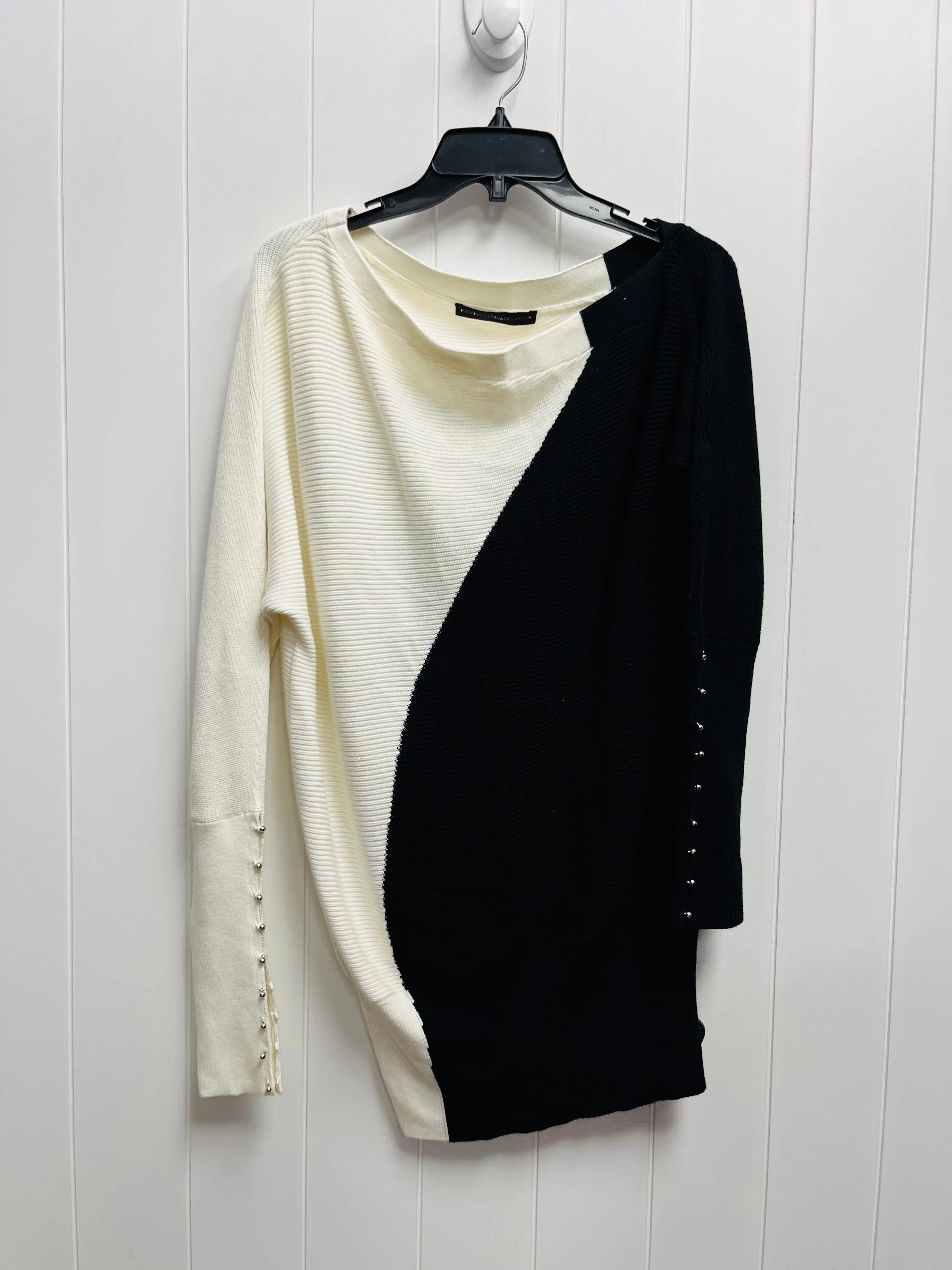 Sweater By White House Black Market In Black & White, Size: M