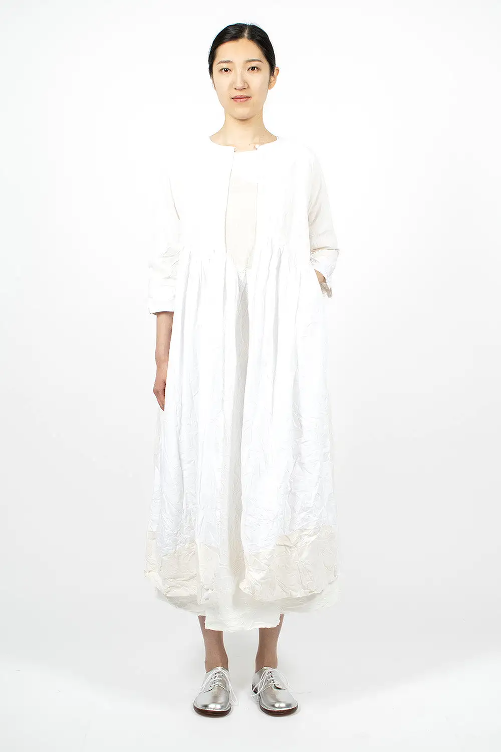 Torte Coat Optical/Raw White