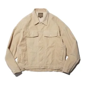 U.Sage Cord Type Iii Jacket - Beige