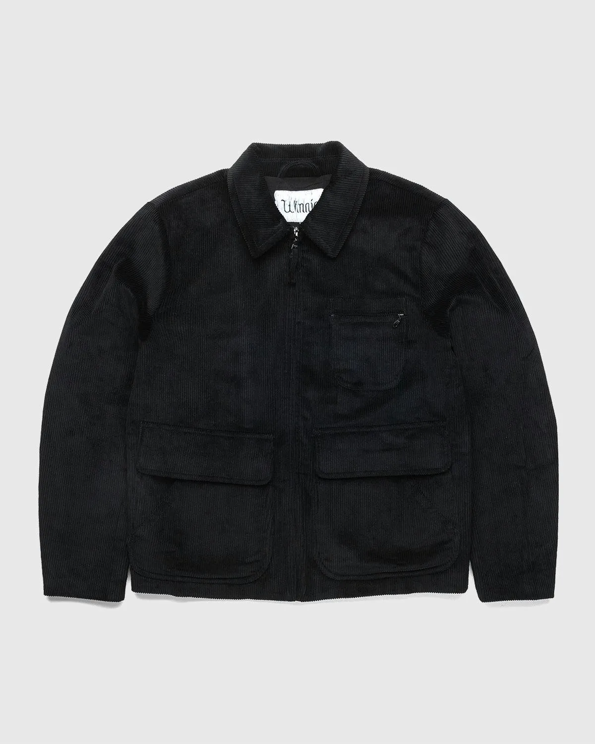 Winnie New York – Corduroy Hunting Jacket Black | Highsnobiety Shop