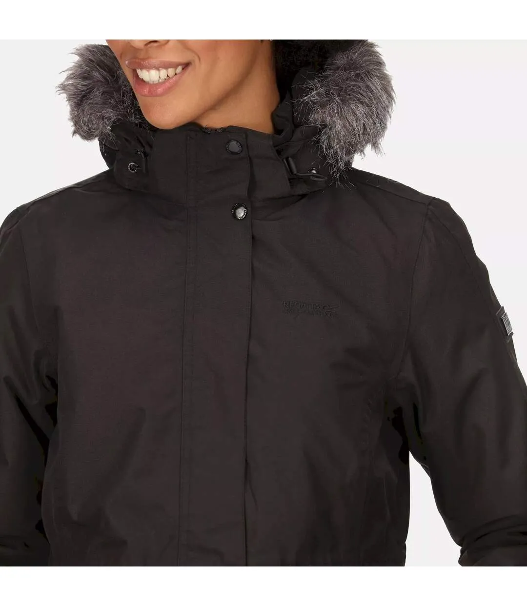 Womens/ladies lumexia iii waterproof insulated jacket black Regatta