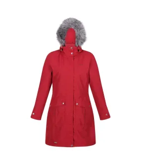 Womens/ladies lumexia iii waterproof insulated jacket delhi red Regatta