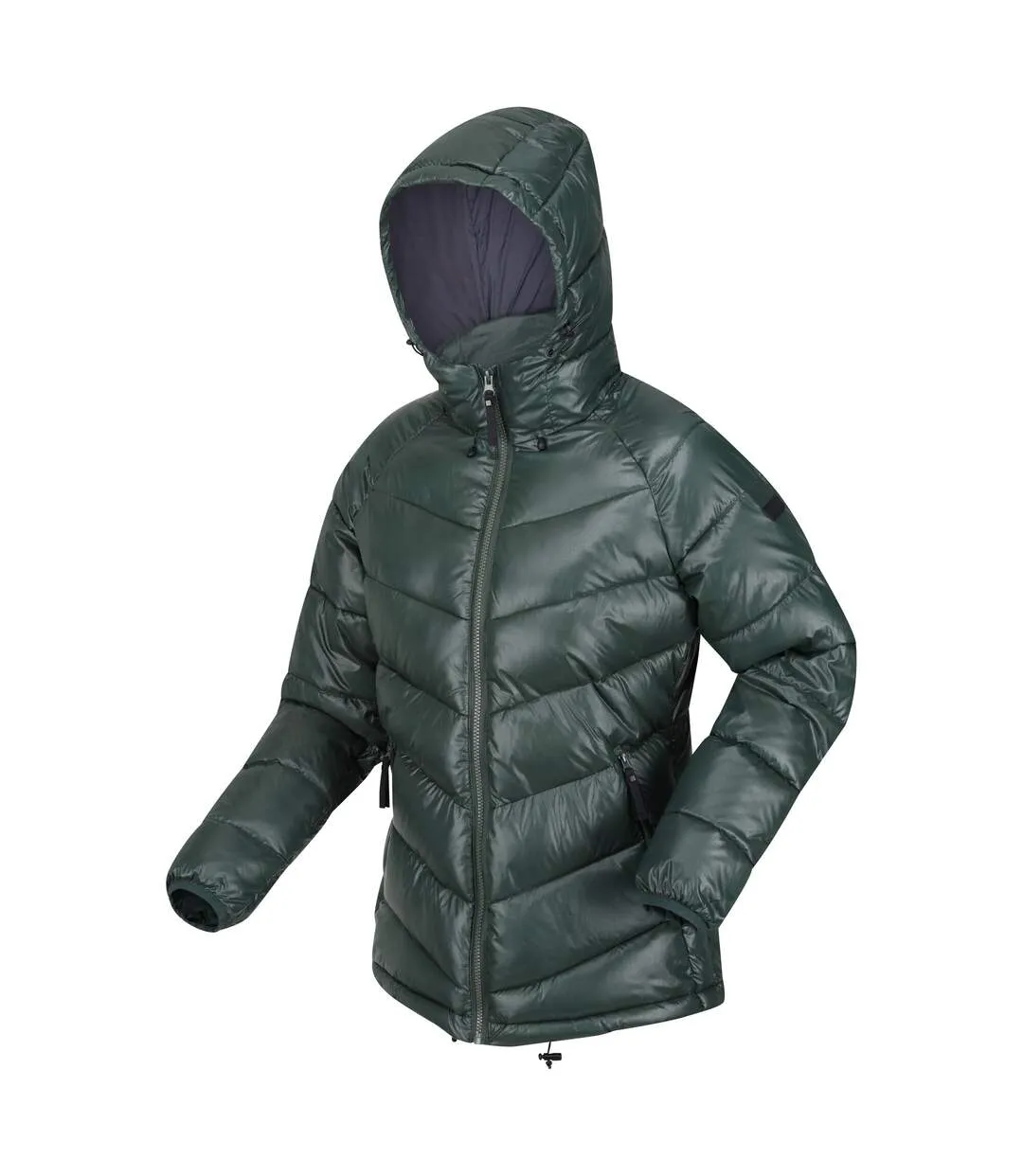 Womens/ladies toploft iii baffled padded jacket darkest spruce/seal grey Regatta