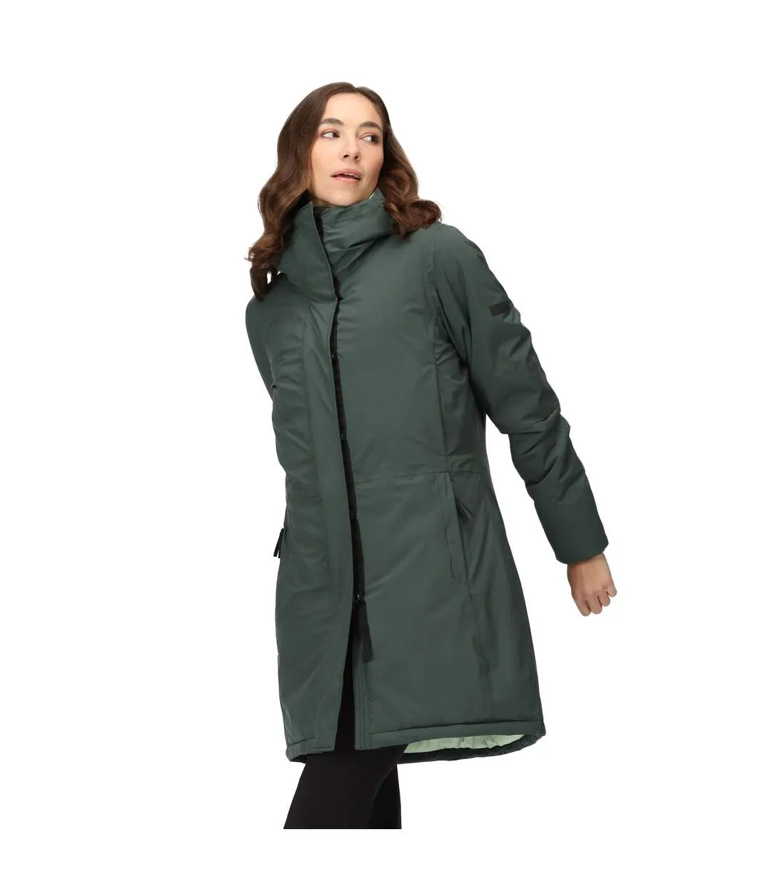 Womens/ladies yewbank iii waterproof jacket darkest spruce/quiet green Regatta