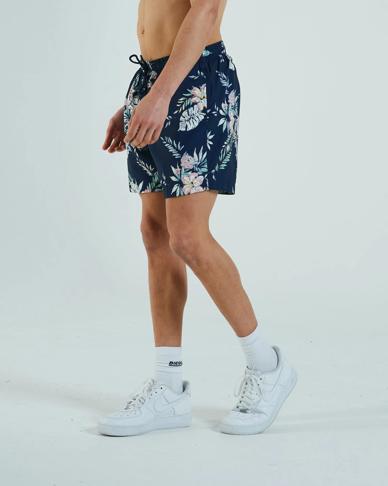 Zach Swim Short Floral Print